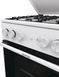 Плита Gorenje комбінована, 68л, 50x60см, емальовані реш, з кришкою, білий (GK5A22WH) 374271 фото 2