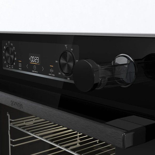 Духова шафа Gorenje електрична, 77л, A+, пара, дисплей, чорний (BSA6737E15BG) 369445 фото