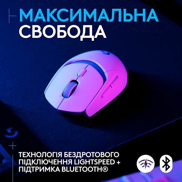 Миша LOGITECH G309 LIGHTSPEED, White (910-007207) 316233 фото