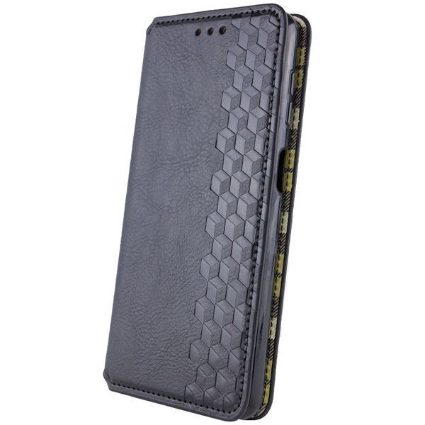 Шкіряний чохол книжка GETMAN Cubic (PU) для Samsung Galaxy M54 5G Чорний 272487 фото