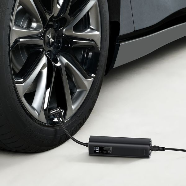 Автокомпресор Baseus Super Mini Inflator Pump Black (CRCQ000001) 270816 фото