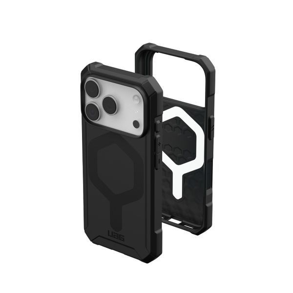 Чохол-накладка iPhone 17 Pro UAG Essential Armor MagSafe, Black (114540114040) 393832 фото