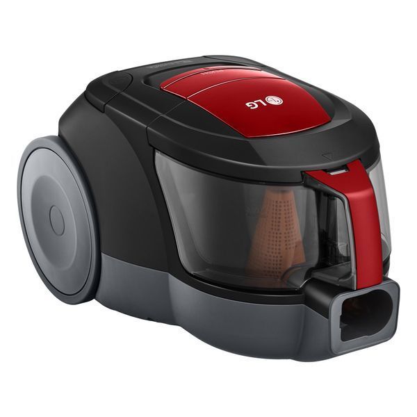 Пилосос LG контейнерний, 650Вт, конт пил -1.1л, турбо-щітка Pet Brush, червоний (VC5506NHTCR) 375080 фото
