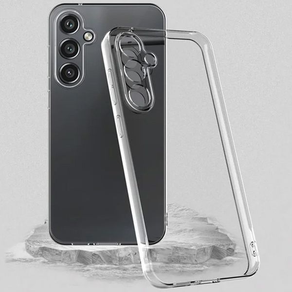 TPU чохол Epic Transparent 1,5mm Full Camera для Samsung Galaxy A35 Безбарвний (прозорий) 288517 фото