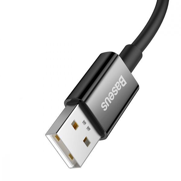 Кабель Baseus Superior Series (SUPERVOOC) Fast Charging Data Type-C 65W (1m) CAYS000901 Black 275966 фото