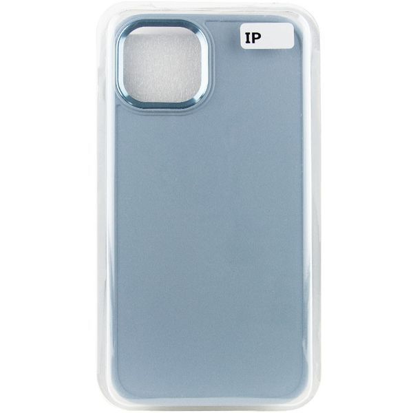 TPU чохол Bonbon Metal Style для Apple iPhone 14 (6.1") Блакитний / Mist blue 257165 фото