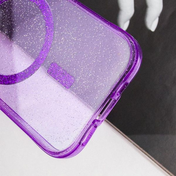 Чохол TPU Radiance with MagSafe для Apple iPhone 16 Pro (6.3") Purple 322881 фото