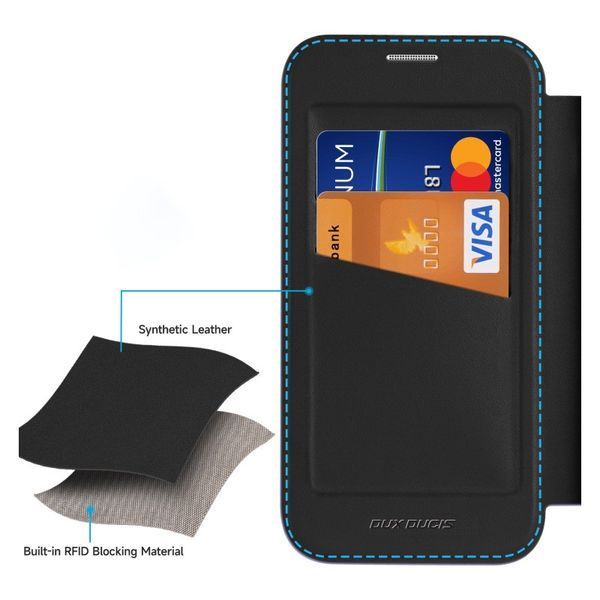 Чохол-книжка Dux Ducis Skin X Pro with MagSafe для Apple iPhone 16 (6.1") Black 322708 фото