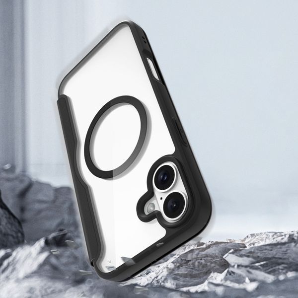 Чохол-книжка Dux Ducis Skin X Pro with MagSafe для Apple iPhone 16 (6.1") Black 322708 фото