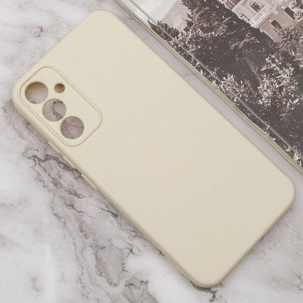 Чохол TPU GETMAN Liquid Silk Full Camera для Samsung Galaxy S24 Пісочний / Sand 397584 фото