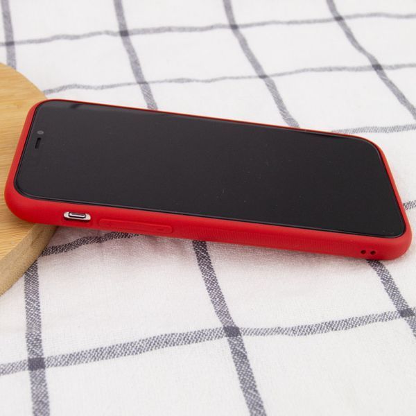 Шкіряний чохол Xshield для Apple iPhone 12 Pro (6.1") Червоний / Red 206393 фото