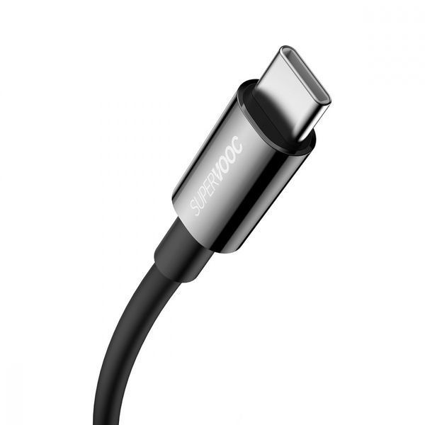 Кабель Baseus Superior Series (SUPERVOOC) Fast Charging Data Type-C 65W (1m) CAYS000901 Black 275966 фото