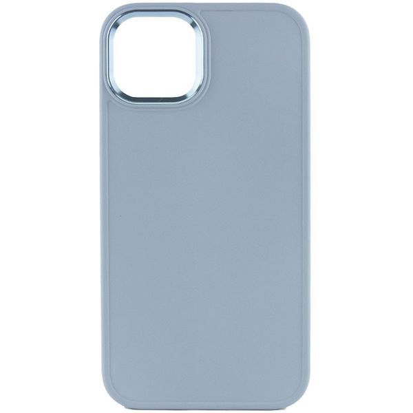 TPU чохол Bonbon Metal Style для Apple iPhone 14 (6.1") Блакитний / Mist blue 257165 фото