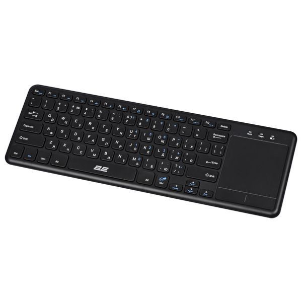 Клавіатура ножнична 2E KT100 78key, WL, EN/UK, чорний (2E-KT100WB_UA) 364471 фото