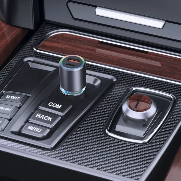 АЗП Proove Double Energy Plus 53W (USB + Type-C) (ACDE53110004) Metal Gray 286753 фото