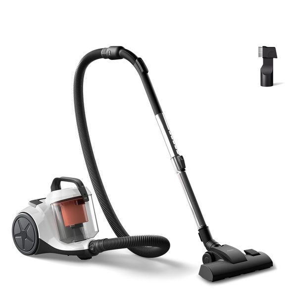 Пилосос Philips безмішковий Series 1000, 750Вт, конт пил -1.3л, вага-3.5кг, Super Clean Air, білий (XB1111/10) 376136 фото