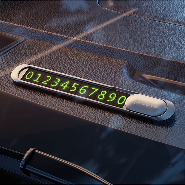 Паркувальна Карта Proove Parking Number Plate Metal Lock (AAPM00000005) dark gray 340260 фото