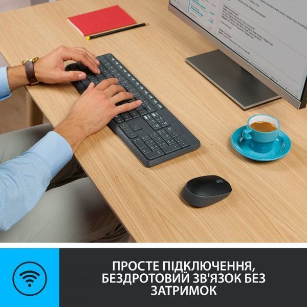 IT/наб LOGITECH MK235 Wireless Combo, US (920-007931) 306839 фото