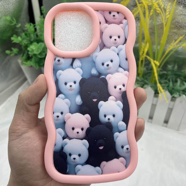 Чохол TPU Cloudy Pictures для Apple iPhone 14 Pro (6.1") Bears 378813 фото