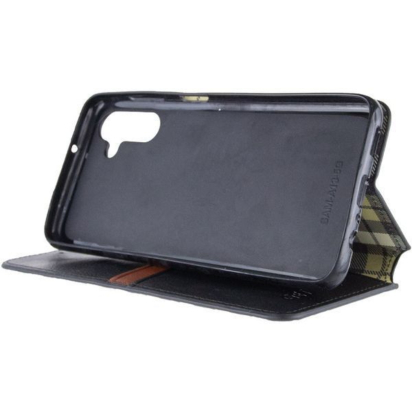 Шкіряний чохол книжка GETMAN Cubic (PU) для Samsung Galaxy M54 5G Чорний 272487 фото