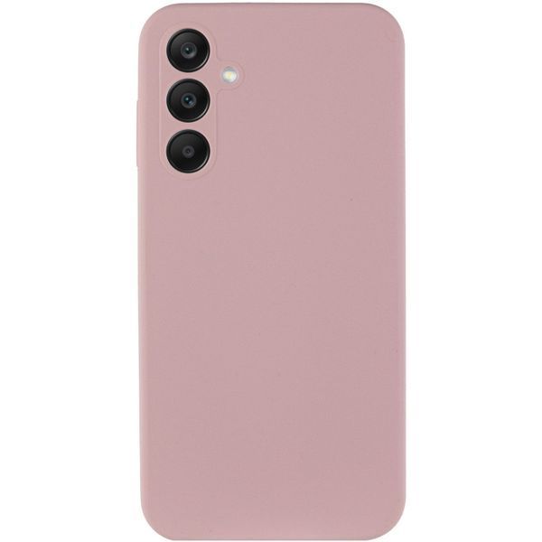 Чохол Silicone Cover Lakshmi Full Camera (AAA) для Samsung Galaxy A35 Рожевий / Pink Sand 316609 фото