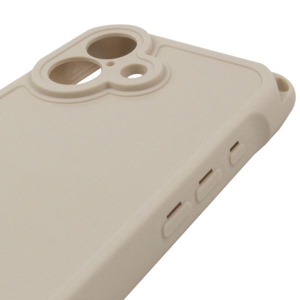 Чохол TPU CrossBody with straps для Apple iPhone 16 Plus (6.7") Antique White 359076 фото
