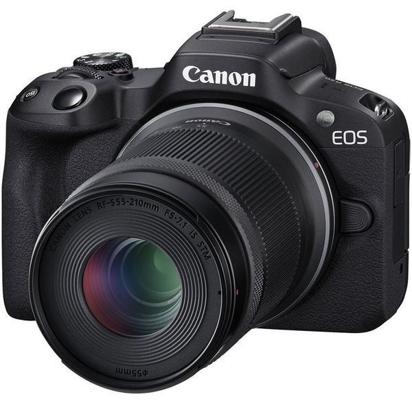 Цифр. фотокамера Canon EOS R50 + RF-S 18-45 IS STM + RF-S 55-210 IS STM Black 364651 фото