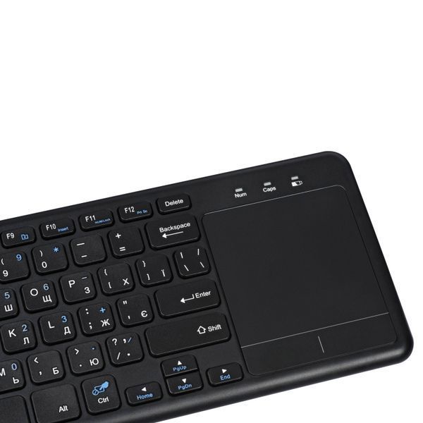 Клавіатура ножнична 2E KT100 78key, WL, EN/UK, чорний (2E-KT100WB_UA) 364471 фото