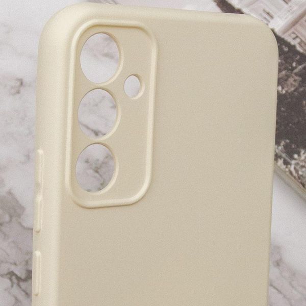Чохол TPU GETMAN Liquid Silk Full Camera для Samsung Galaxy S24 Пісочний / Sand 397584 фото