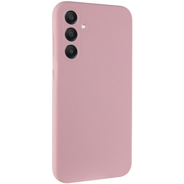 Чохол Silicone Cover Lakshmi Full Camera (AAA) для Samsung Galaxy A35 Рожевий / Pink Sand 316609 фото