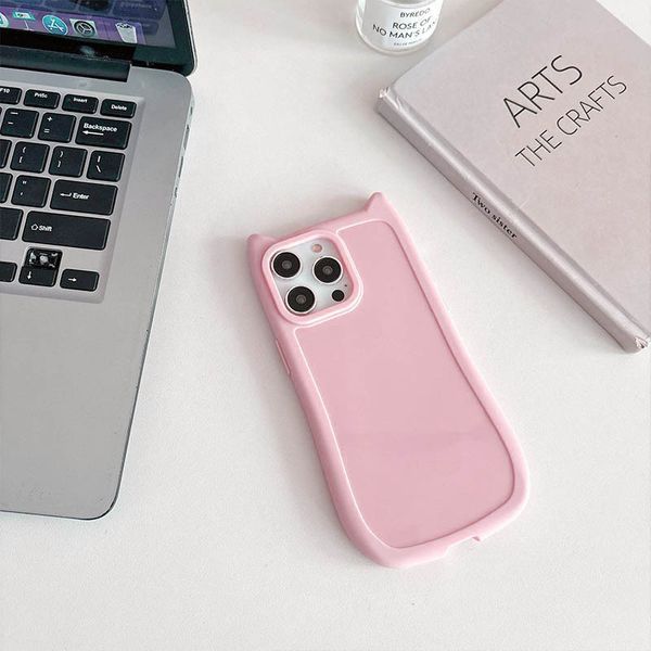 Чохол TPU GETMAN Cat with straps для Apple iPhone 15 Pro Max (6.7") Pink 357608 фото