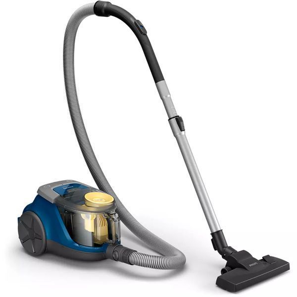 Пилосос Philips контейнерний 2000 series, 850Вт, конт пил -1,3л, мікрофібра, синьо-жовтий (XB2125/09) 376006 фото