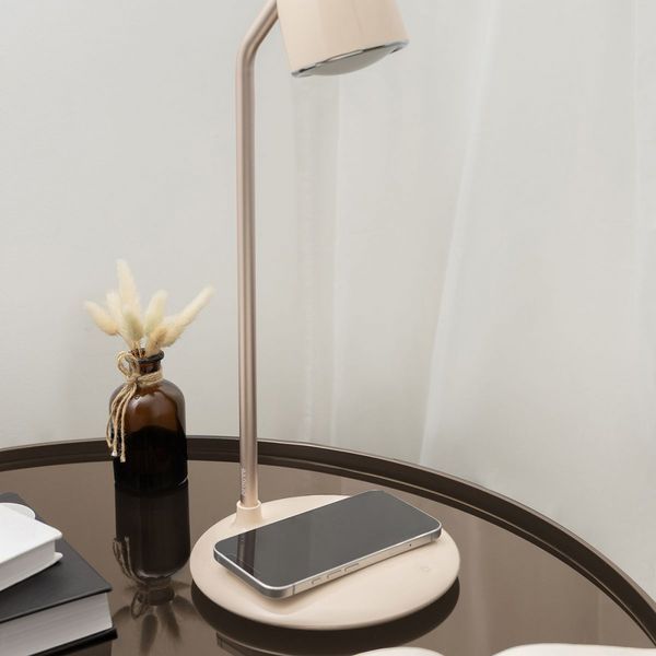 Настільна лампа з Бездротовою Зарядкою Proove Modern (PLMD05002007) Beige 338887 фото