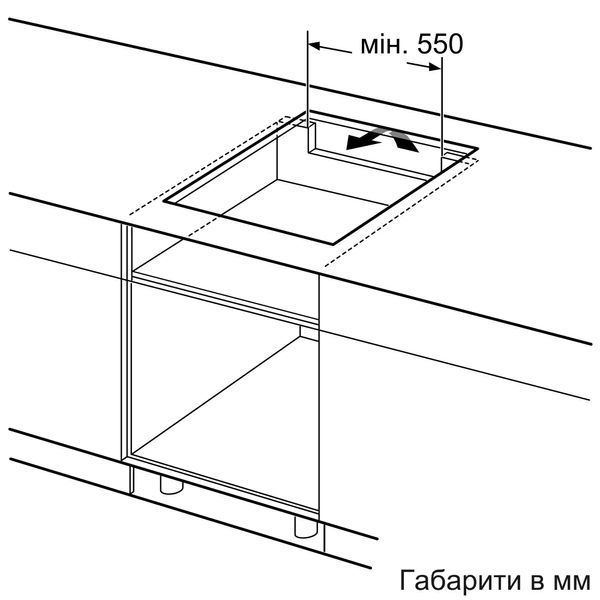 Варильна поверхня Siemens індукційна, 60см, чорний (EU611BEB5E) 366775 фото