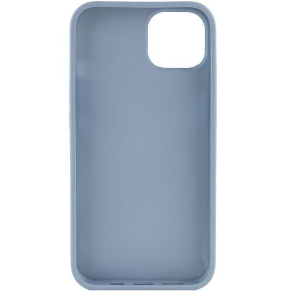 TPU чохол Bonbon Metal Style для Apple iPhone 14 (6.1") Блакитний / Mist blue 257165 фото
