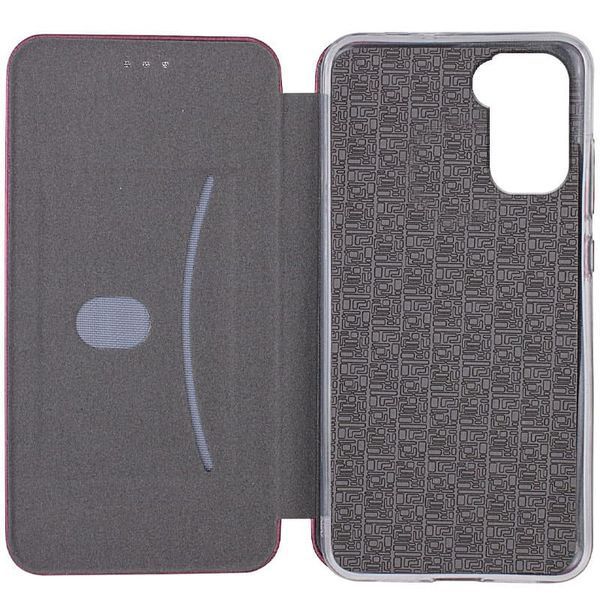 Шкіряний чохол (книжка) Classy для Realme C33 Бордовий 273658 фото