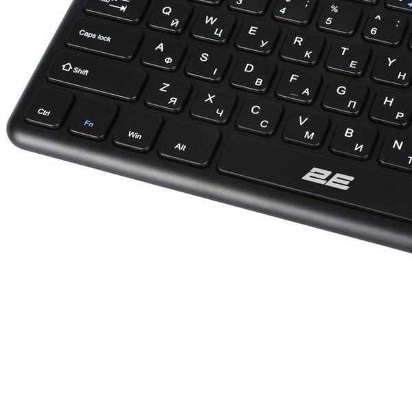 Клавіатура ножнична 2E KT100 78key, WL, EN/UK, чорний (2E-KT100WB_UA) 364471 фото