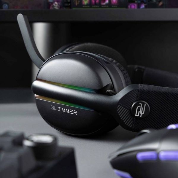 Бездротова ігрова гарнітура Proove Gaming Glimmer (APP) (WHGL00022016) black/purple 397947 фото