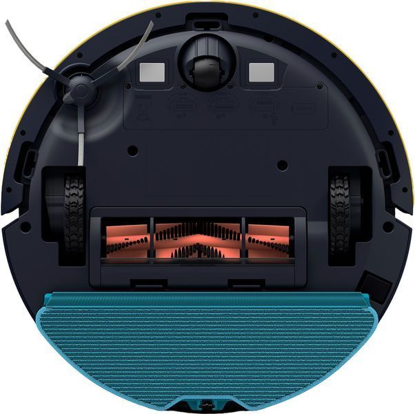Робот-пилосос Philips Series 2000, h=9.7см, вологе прибирання, конт пил -0.38л, вода -0.3л, автон. робота до 120хв, EPA&nbsp;11, Wi-Fi, темно-синій 391001 фото