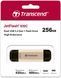 Накопичувач Transcend 256GB USB 3.2 Type-A + Type-C JetFlash 930 R420/W400MB/s Чорний (TS256GJF930C) 374904 фото 10