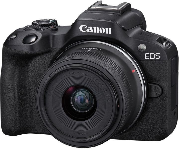 Цифр. фотокамера Canon EOS R50 + RF-S 18-45 IS STM + RF-S 55-210 IS STM Black 364651 фото