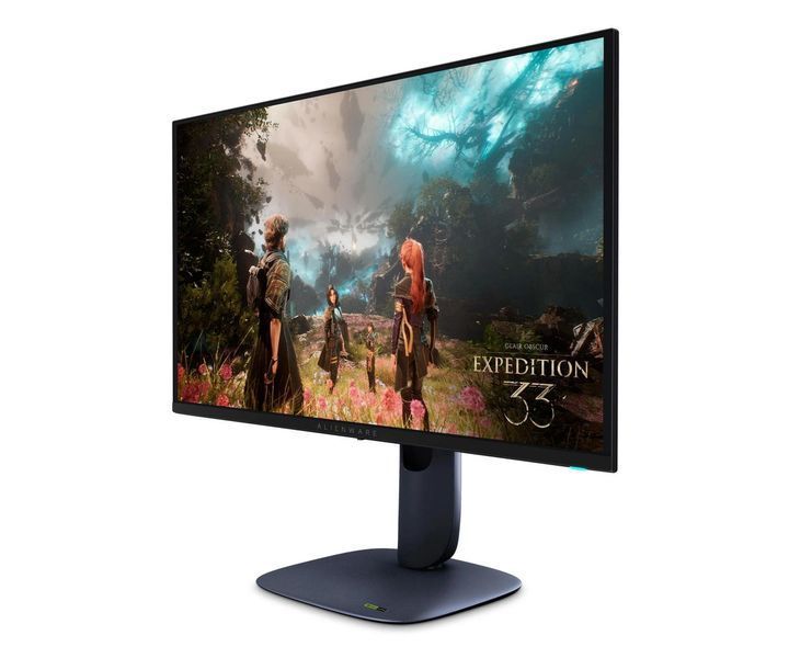 Монітор DELL 27" AW2725Q 2xHDMI, DP, USB, QD-OLED, 3840x2160, 240Hz, 0.03ms, DCI-P3 99%, G-SYNC, AdaptiveSync, Pivot, HDR TrueBlack 400 379575 фото