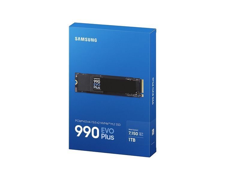 Твердотільний запам&rsquo;ятовувальний пристрій накопичувач (SSD) G5 M.2 NVME 1TB 990EVOPLUS MZ-V9S1T0BW SAMSUNG 337104 фото