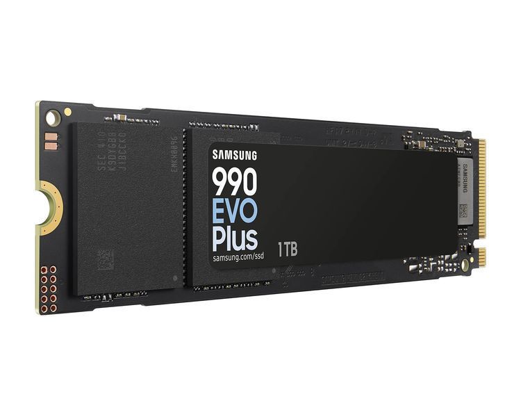 Твердотільний запам&rsquo;ятовувальний пристрій накопичувач (SSD) G5 M.2 NVME 1TB 990EVOPLUS MZ-V9S1T0BW SAMSUNG 337104 фото