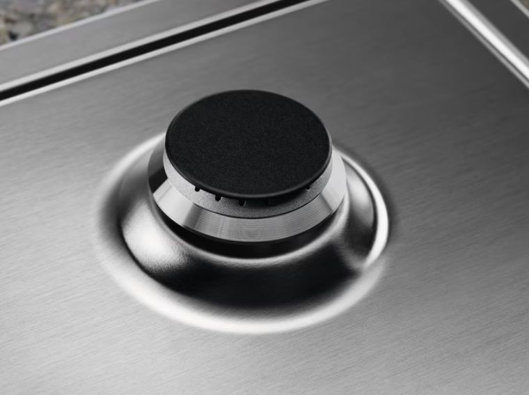 Варильна поверхня Electrolux газова, 60см, чавун, нерж (KGS6426SX) 371050 фото