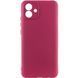 Чохол TPU GETMAN Liquid Silk Full Camera для Samsung Galaxy A07 Бордовий / Marsala 390154 фото 1