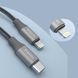 Кабель Romoss CB1737 Type-C/Lightning PD27W/9V3A 1m(CB1737-631-G43H)сірий 344928 фото 2
