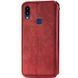 Кожаный чехол книжка GETMAN Cubic (PU) для Samsung Galaxy A10s Красный 203974 фото 6