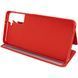 Чохол-книжка Smart View Cover для Samsung Galaxy S21 Красный / Светлое окошко 205450 фото 1