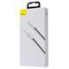 Кабель Baseus Cafule Series Metal Data USB кабель USB To IP 2.4A 2М (CALJK-B06) Green 252308 фото 8